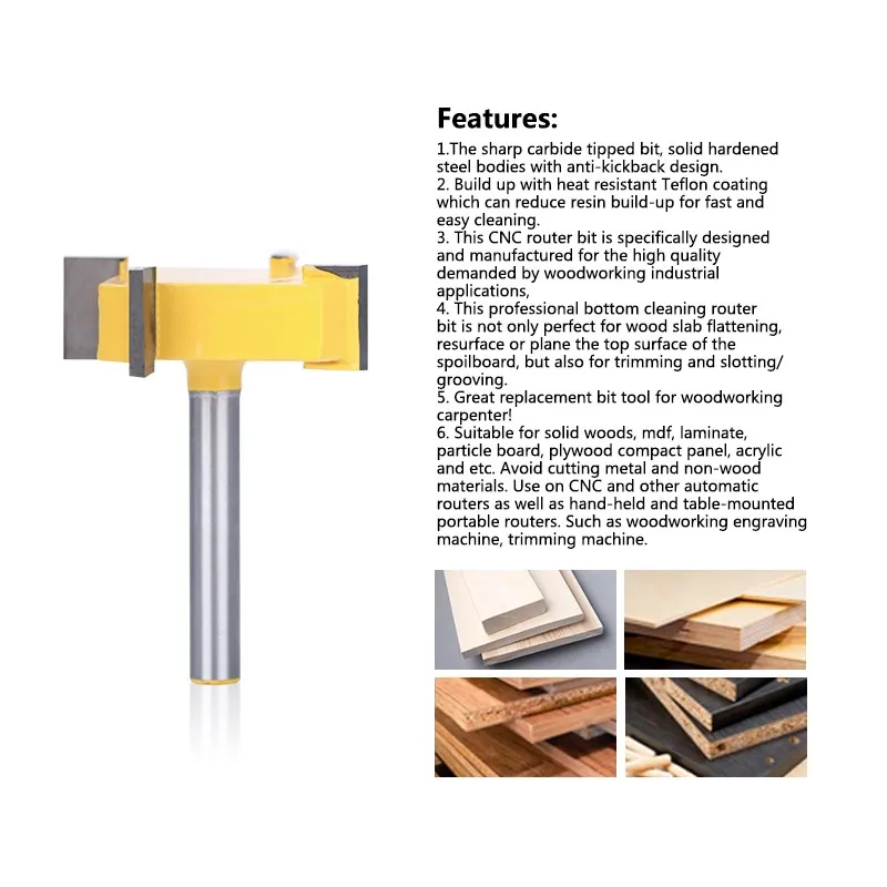 XCAN Wood Router Bit 1/4\