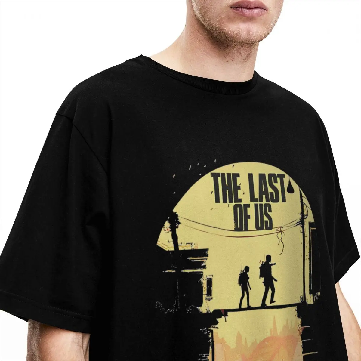 Men Women The Last Of Us Joel And Ellie Shirt Accessories Cotton Tops T-shirt Vintage Tee Shirt New Arrival