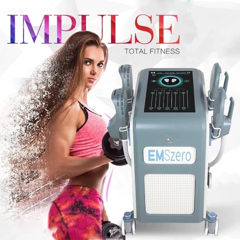 6500 Вт EMS RF Sculpt Machine Стимуляция мышц Электромагнитный EMSzero Новое удаление жира Технология похудения тела для похудения ягодиц