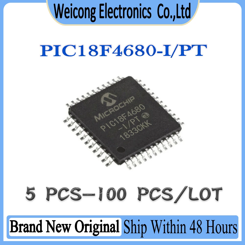 PIC18 PIC18F PIC18F4680 PIC18F4680-I/PT PIC18F4680-I PIC IC MCU Chip TQFP-44