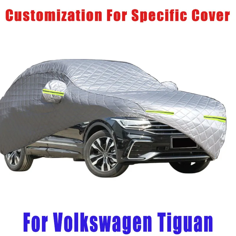 For Volkswagen Tiguan Hail prevention cover auto rain protection, scratch protection, paint peeling protection 