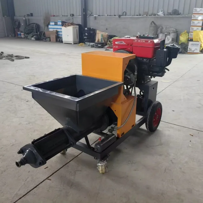 Multifunctional spraying machine inner and outer wall gypsum spraying machine