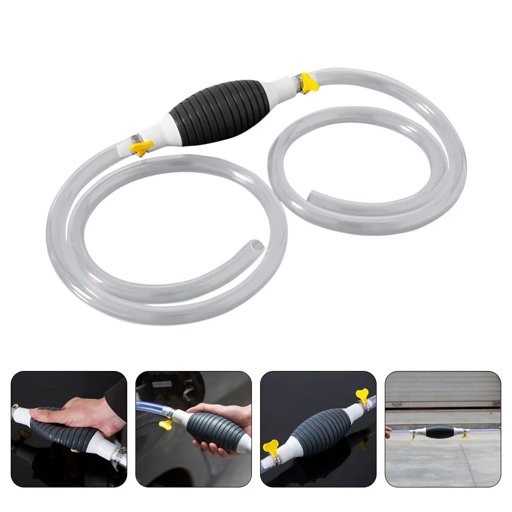

Car Universal Manual Transfer Pump Portable Gas Siphon Hose Fuel Extractor Pump for Gas Tank Fuel Transfer Liquid