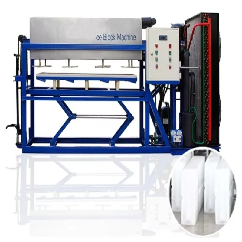 Low-Maintenance Block Ice Maker with 12-Month Warranty