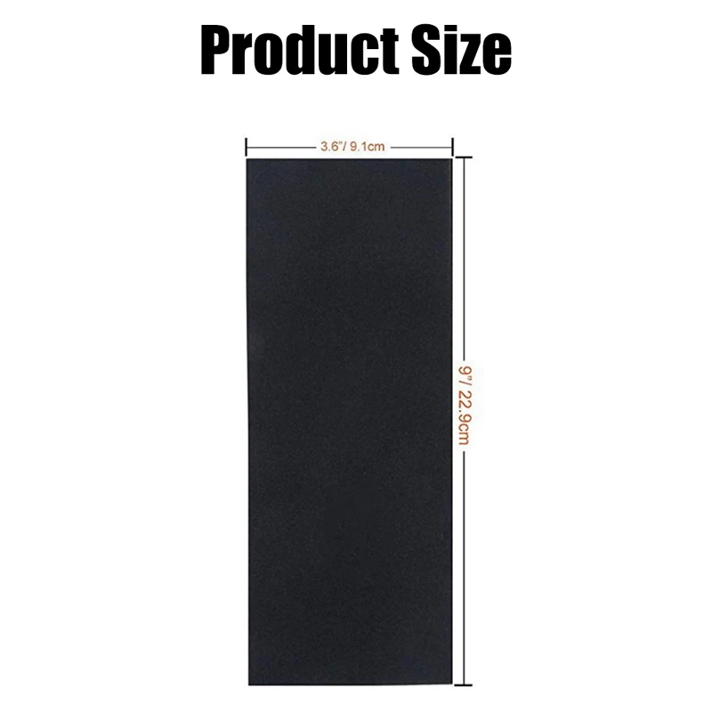 Papel de lija de grano ABSJ-120 a 2500 para muebles de madera, lijado y pulido de metales, lijado en seco o húmedo, 9 x 3,6 pulgadas, 120 unidades