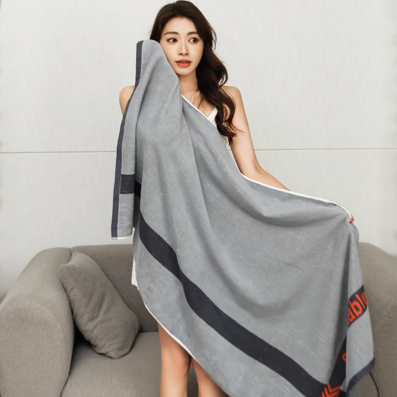 New fashion cotton bath towel for couples, 70x140cm‌