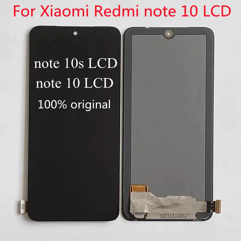 AMOLED for Xiaomi redmi note 10 4g lcd For Redmi 10s screen m2101k7ai m2101k7ag touch screen screen digitizer display