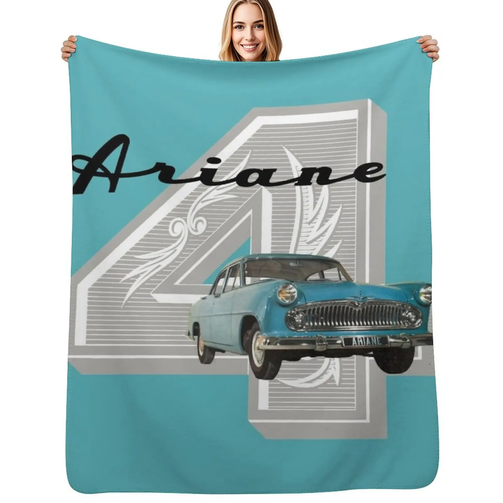 

SIMCA ARIANE Throw Blanket Bed linens Soft Plaid Personalized Gift Plaid on the sofa Blanket