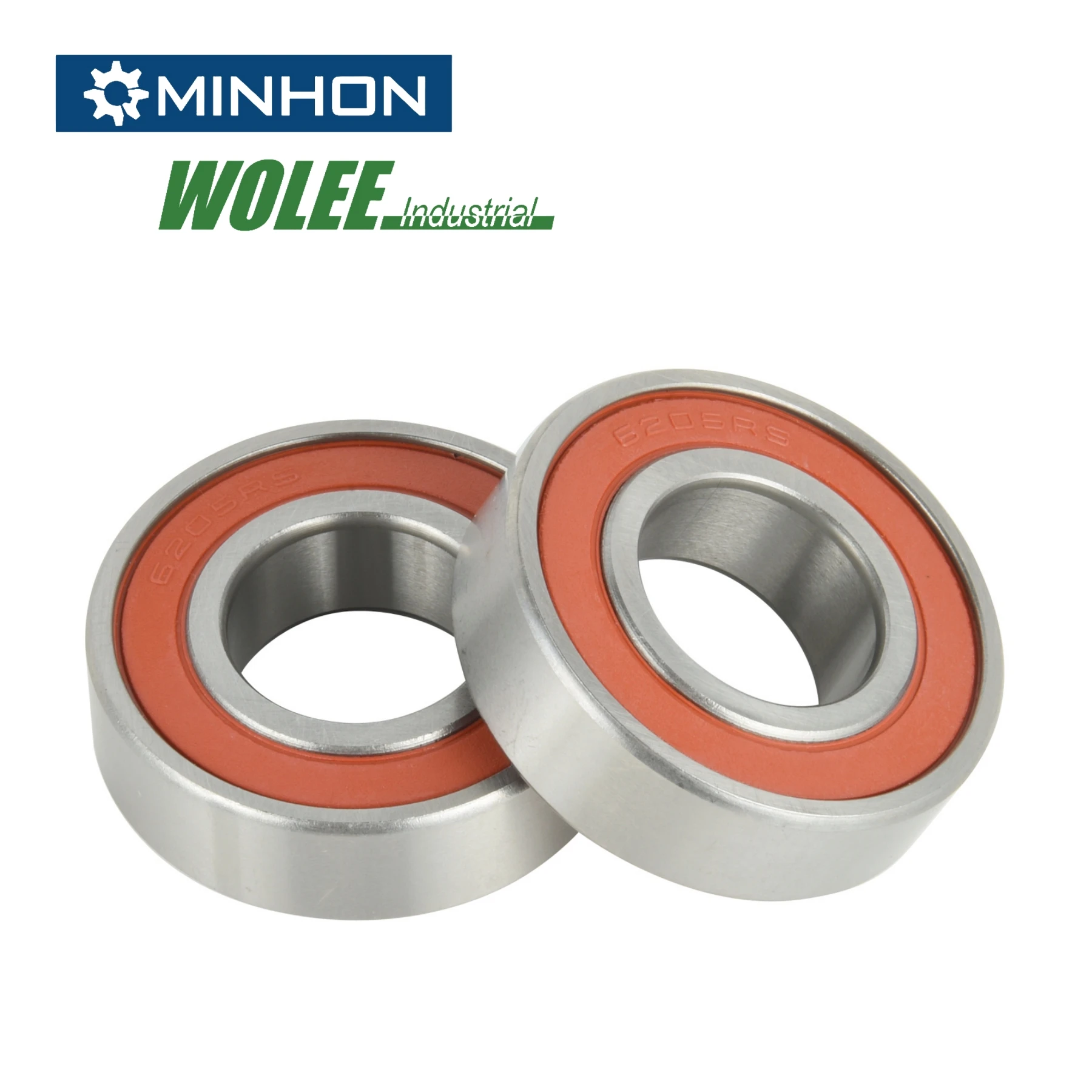 Miniature Ball Bearing 6205-2RS ABEC-3 Precision 25x52x15mm Size for Smooth Rotation Applications