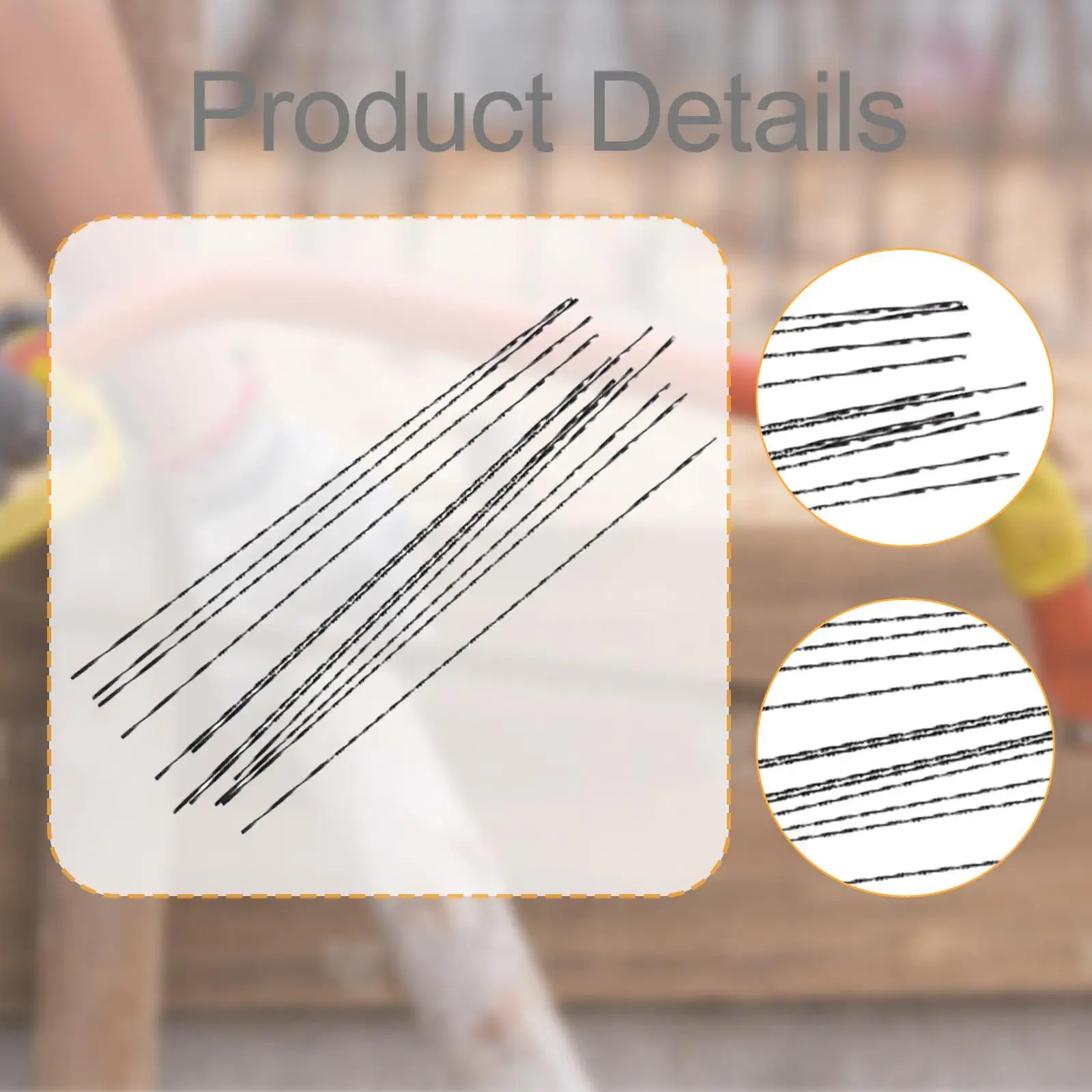 12Pcs Scroll Saw Blades Replacements Cutting Tools Carbon Steel for Crafts Sawing