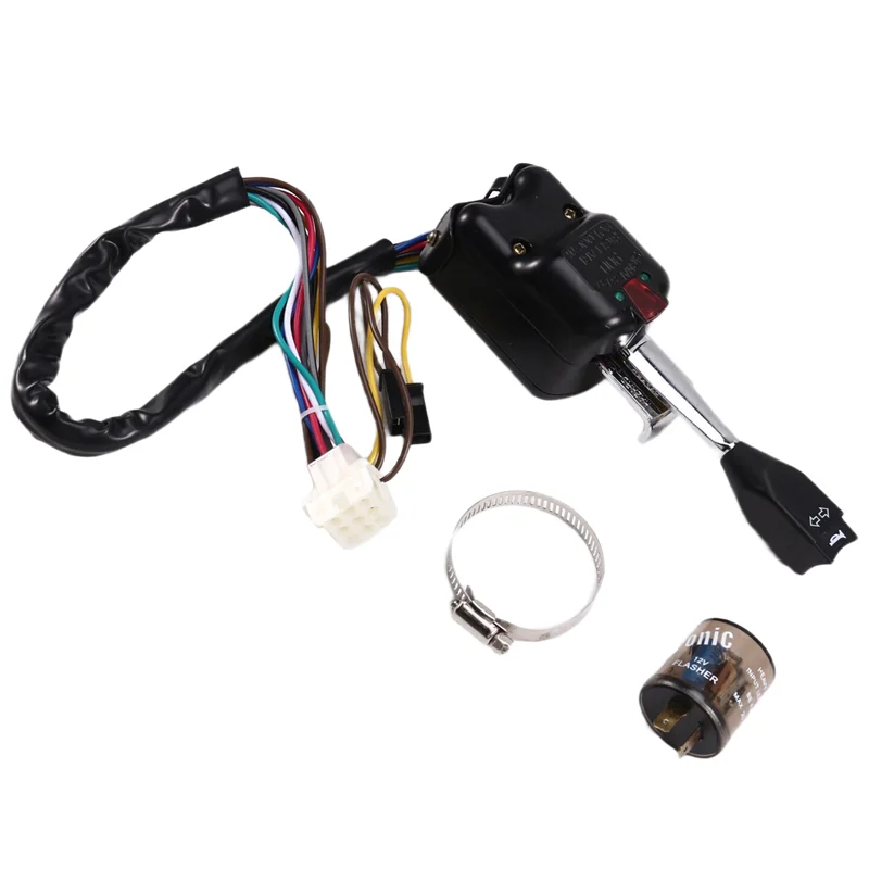 

ABTC-Golf Cart Переключатель звукового сигнала в сборе Переключатель звукового сигнала тележки для гольфа Переключатель света тележки для гольфа в сборе