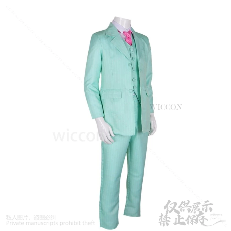 Tokyo Cosplay Anime Revengeer Rindo Haitani Costume GREEN Uniform Coat Pants Wigs For Halloween Christmas Man Cos Customized