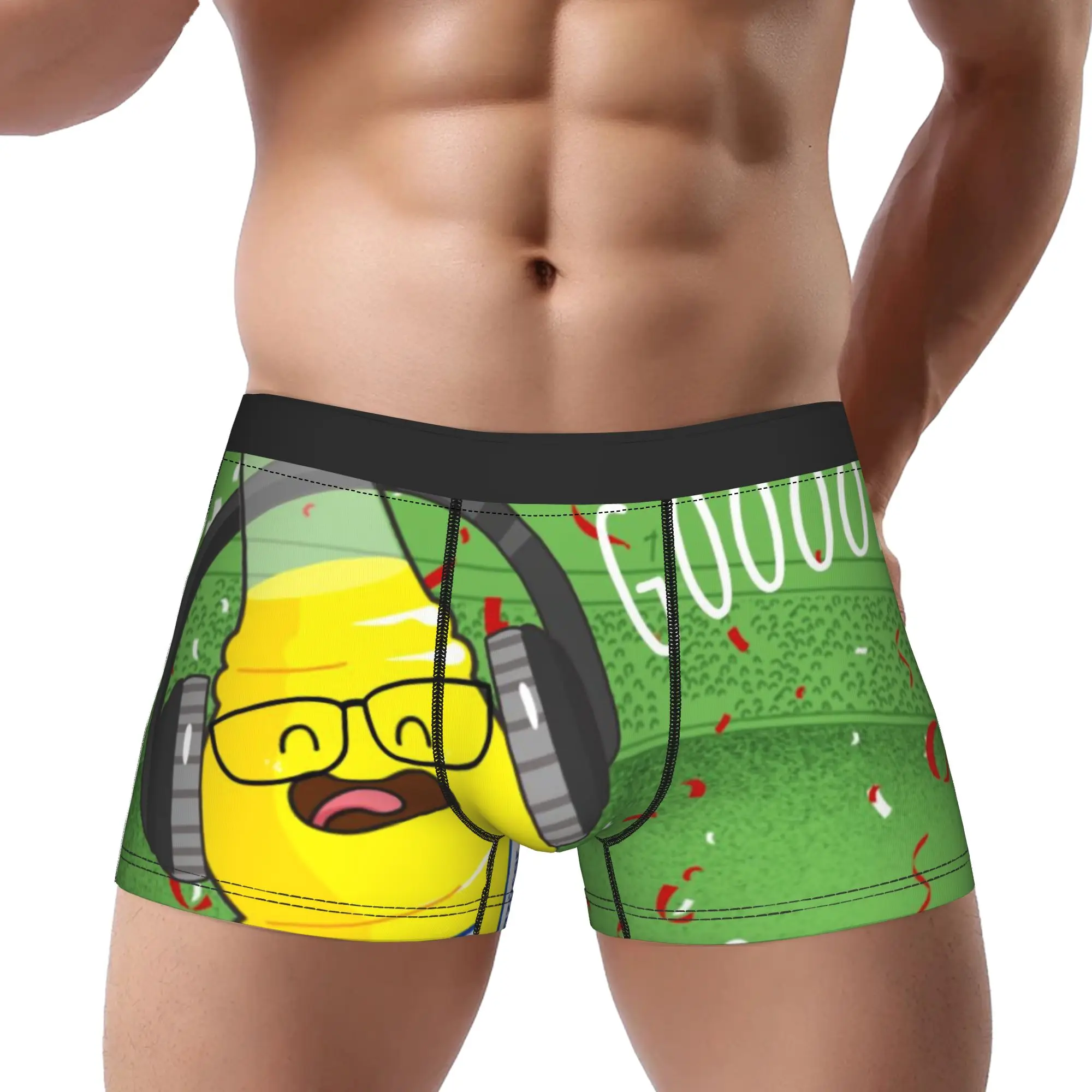 

iInca Kola GOOOOL Soccer iInca Kola Underpants Homme Panties Мужское нижнее белье, шорты с принтом, трусы-боксеры