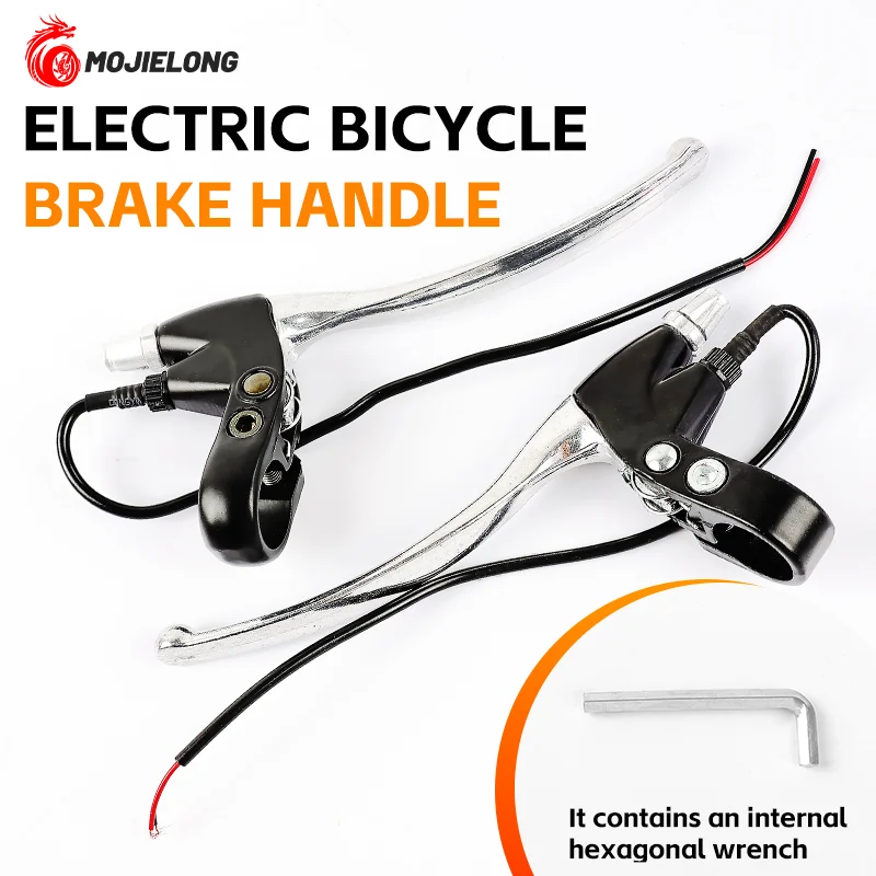 

Universal aluminum brake switch for electric scooters, on the left or right side, handbrake accessory for riding