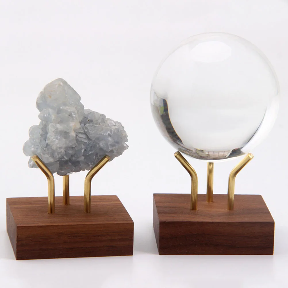 

Crystal Mineral Display Stand Fine Workmanship Multi-Function Stone Holder Home Office Wedding Exhibition Use Display Racks For