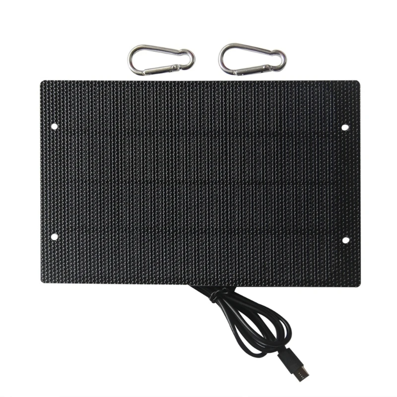 C4DB 5W 5V Solar Panel With Type C Port For Outdoor Security Camera Garden Light