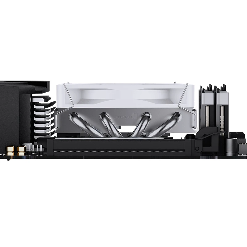 JONSBO HP-400S CPU 쿨러 압력 타입 4 히트 파이프, ITX 소형 폼 팩터 섀시 슬림형 방열판용 9cm 선풍기