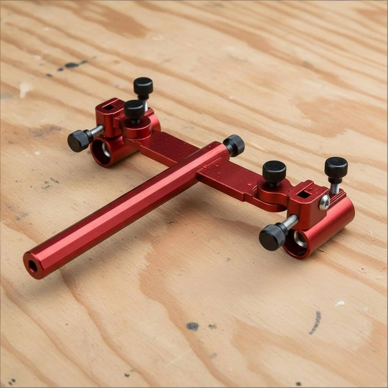 

Fishing Box Rod Rack Lightweight Adjustable Two-Rod Rod Bracket Adjustable Pole Support Rack Detachable Design