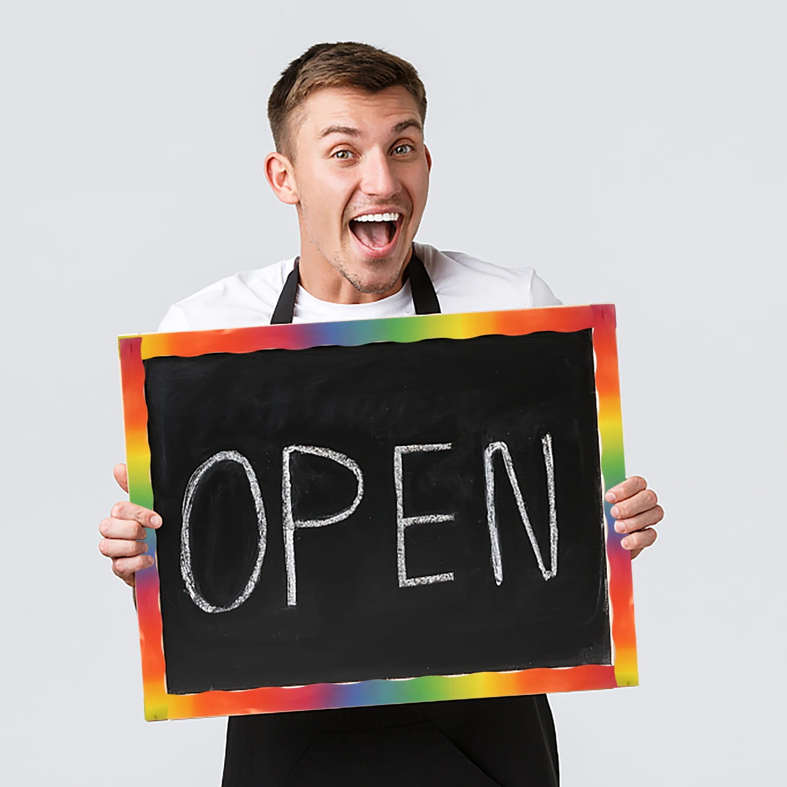 

Colorful Gradient Bulletin Board Border Sticker Long Roll Wear-Resistant Decorative Blackboard Border Trim for DIY and Classroom