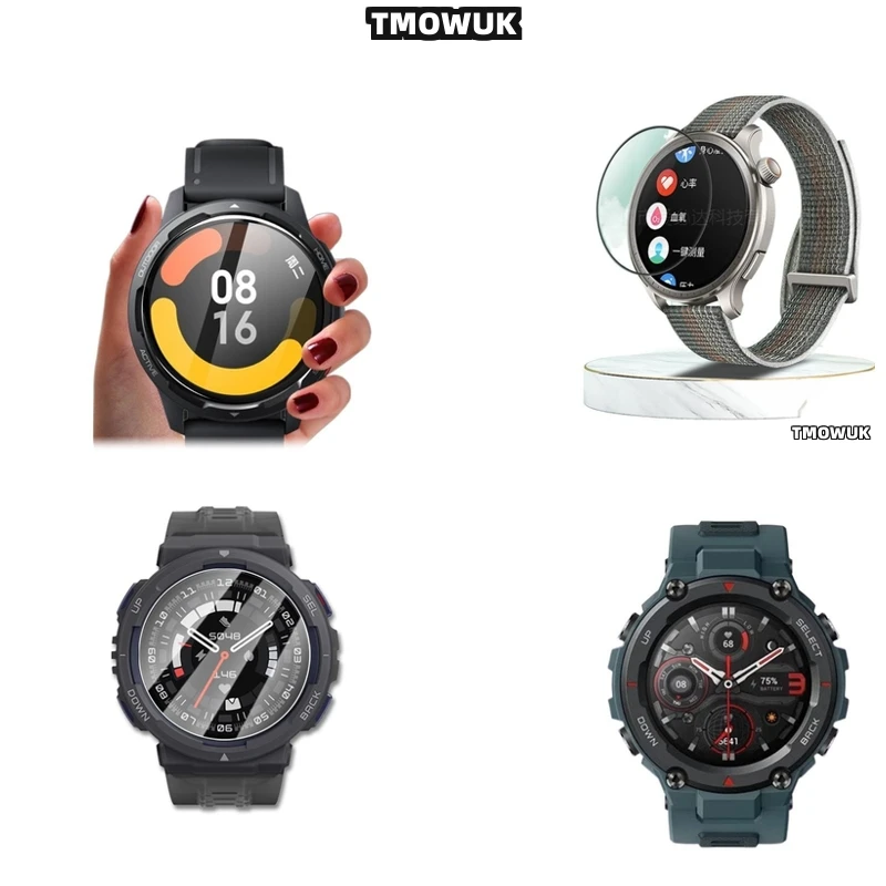 

For Amazfit GTR Cheetah Pro Active Edge Balance 2 Falcon - Anti-Glare Matte Finish Display Protector