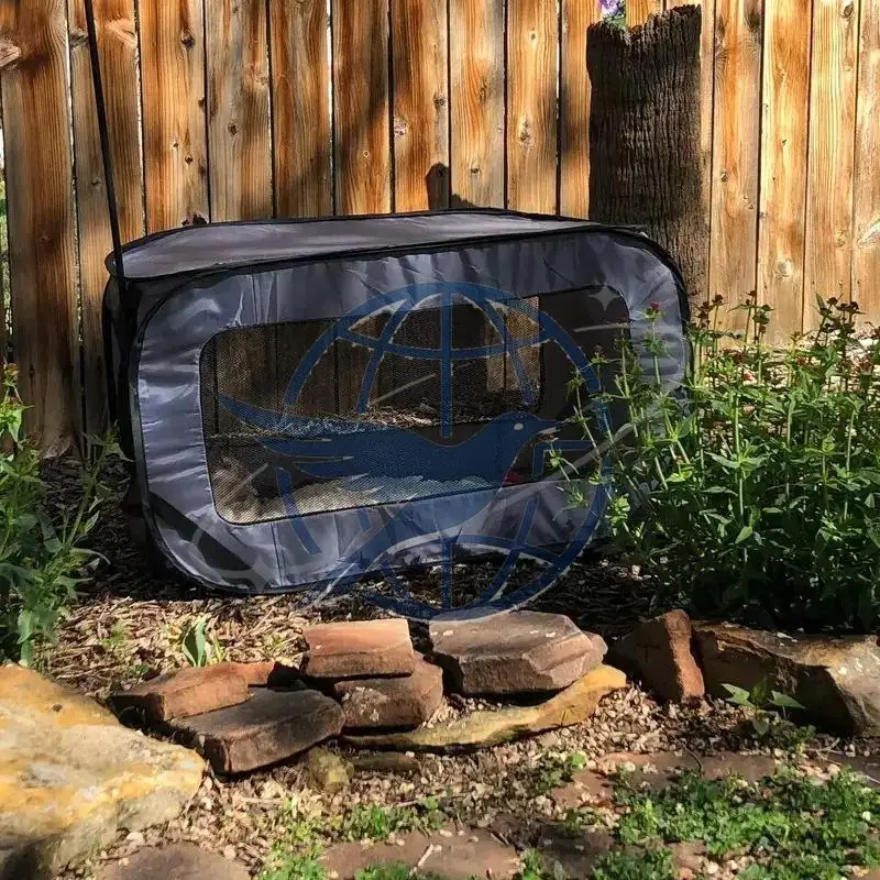 Pet car rear cage foldable car pet fence cat nest kennel outdoor tent storage camping trip