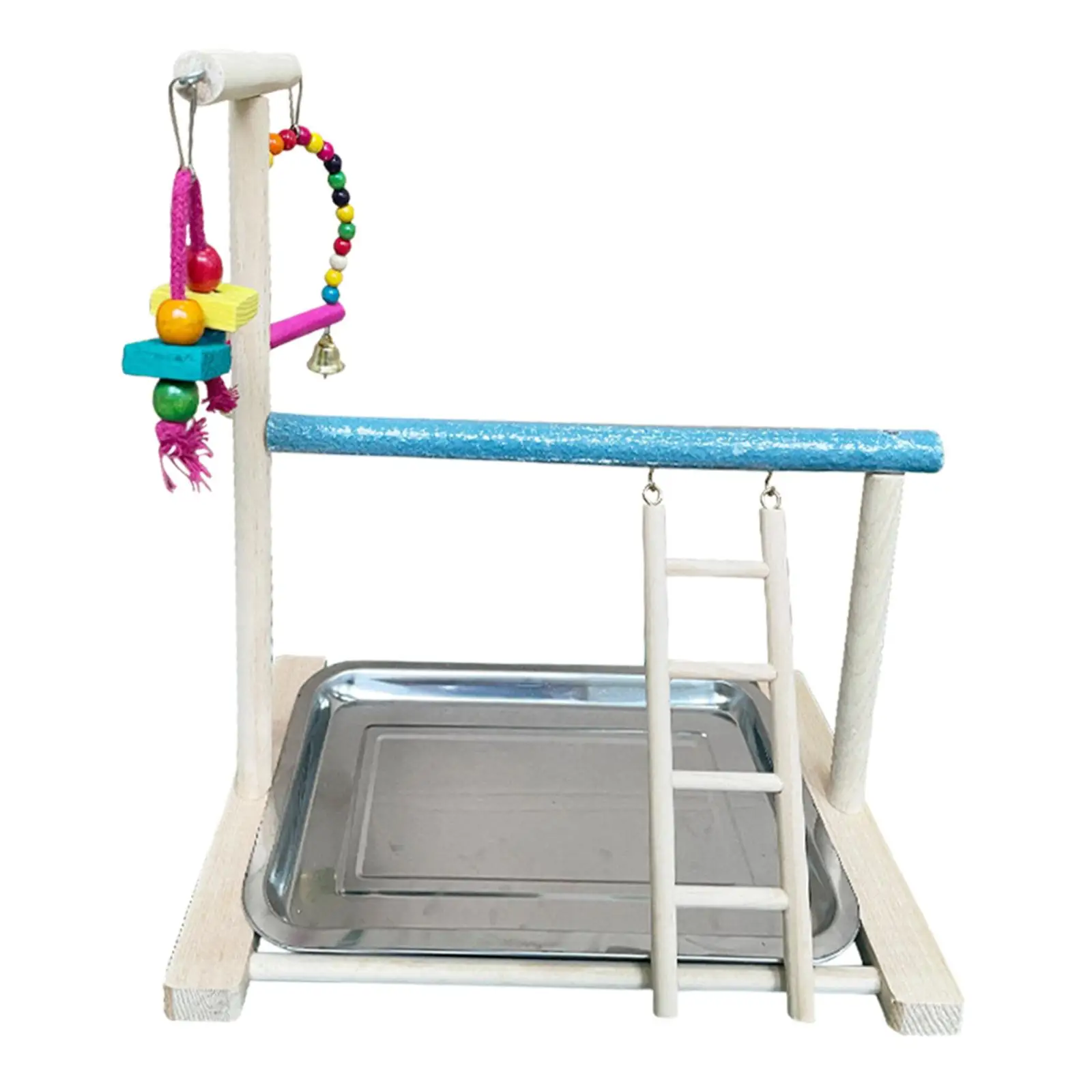 

Деревянная игровая площадка для птиц, манеж для попугаев, лестница, жевательная игрушка для птиц,