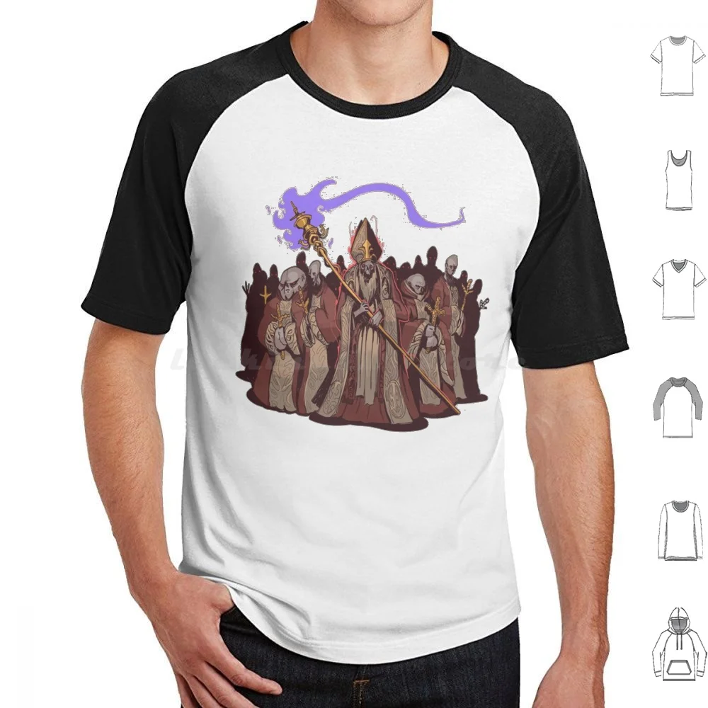 Deacons Of The Deep T Shirt Cotton Men Women DIY Print Deep Cathedral Dark Souls Dark Souls 3 Nameless King Dark Souls Dark