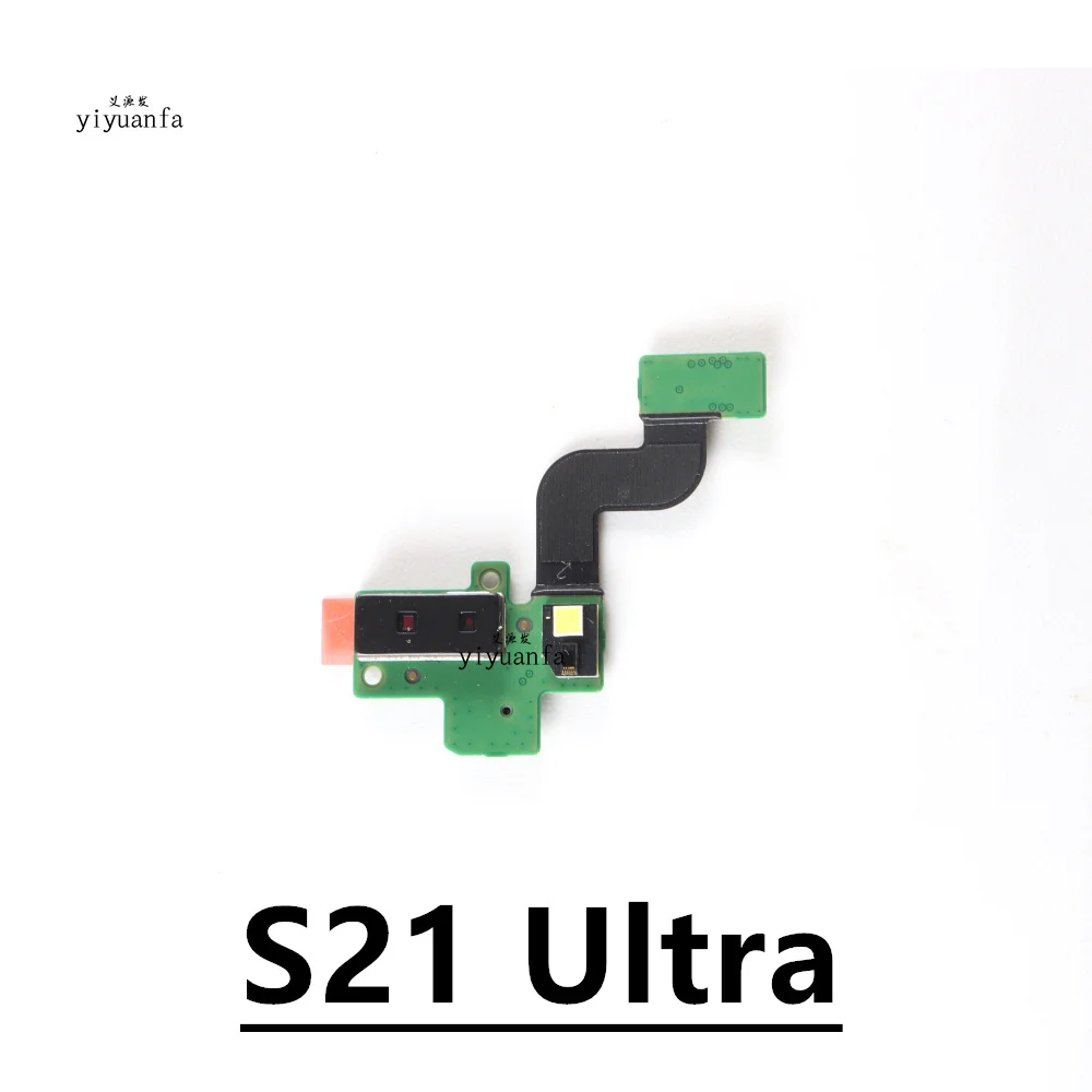 For Samsung Galaxy S21 Ultra G988 G998B/DS Ambient Proximity Sensor Flash Light Flex Cable S21U Replacement Repair