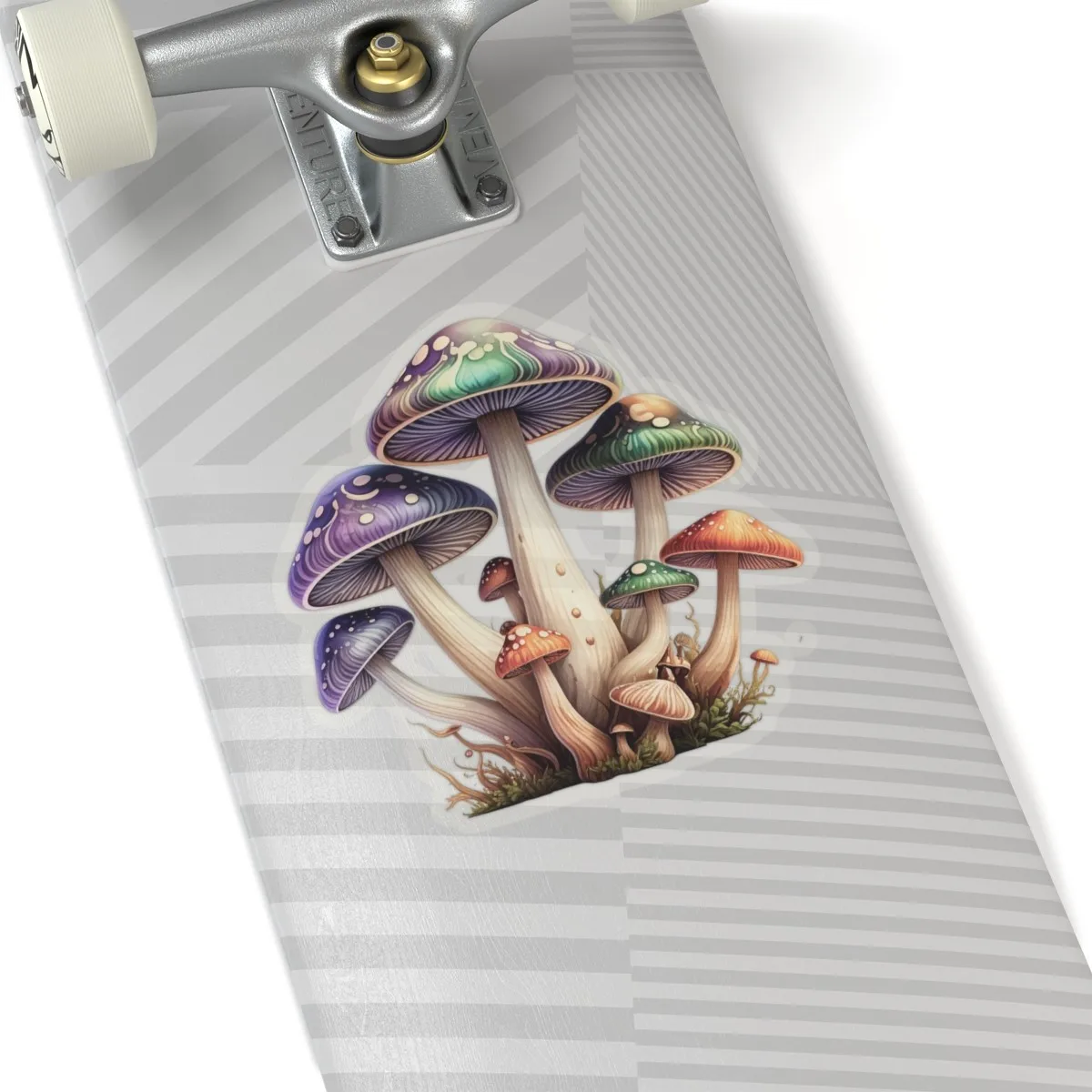 Magic Mushroom Cluster | Aesthetic Laptop Bumper Boat Motor Home Waterproof Vinyl Decal Accessory Cool Trendy Retro