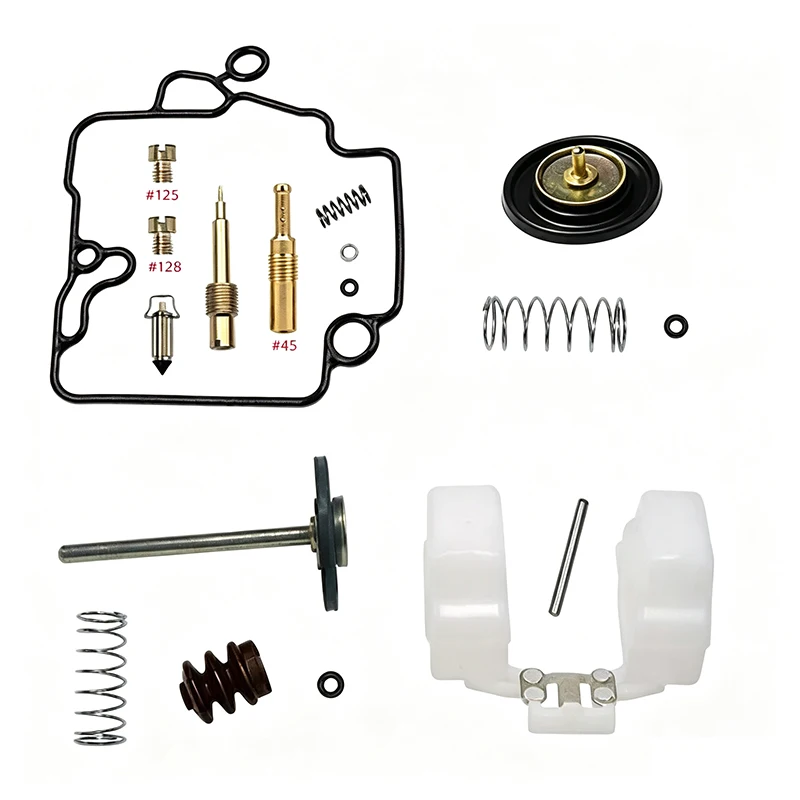 Fit Honda Yamaha Suzuki SherryBerg CVK30 30MM  For Keihin CVK 150cc~250cc Racing Motorcycle Carburetor Rebuild Repair Kit - view 2