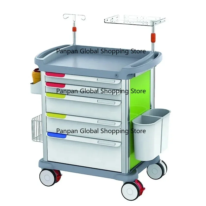 2025.4 Hospital Me-dical Emergency Crash Medicine Trolley Price