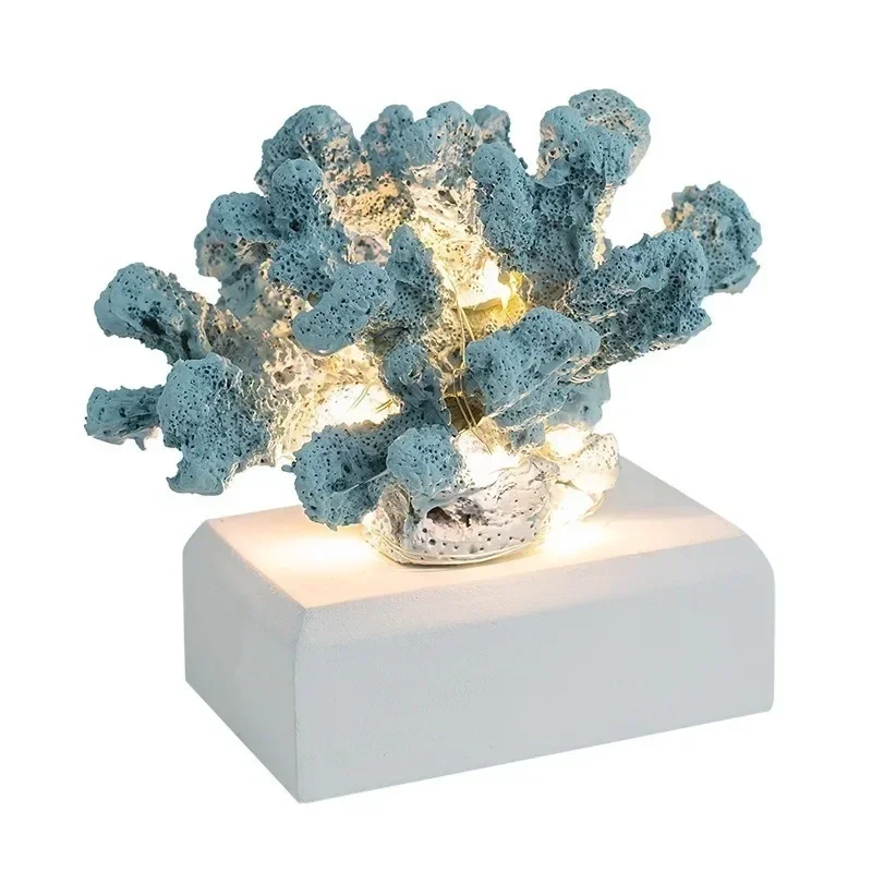 Simulation Resin Coral Decoration Home Accessories Coral Shooting Props Desk Living Room Decoration Resin Crafts