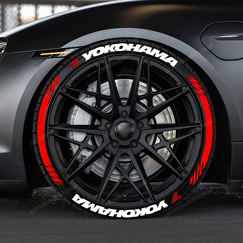 

Авто мотоциклетные наклейки на шины, этикетка на колеса, сделай сам, Стайлинг, резиновая 3D наклейка с буквами, наклейка на колесо автомобиля