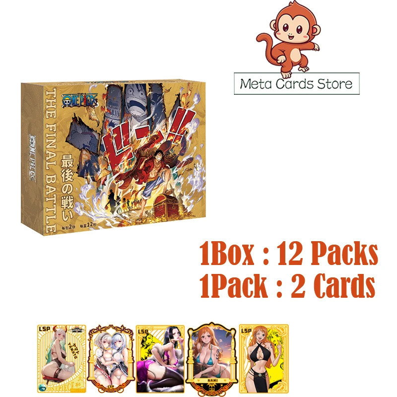 

Newest Power One Piece Collection Card Luffy Nami Sanji Robin Doujin Anime Hobby Card CCG Booster Box Kids Toy Gifts