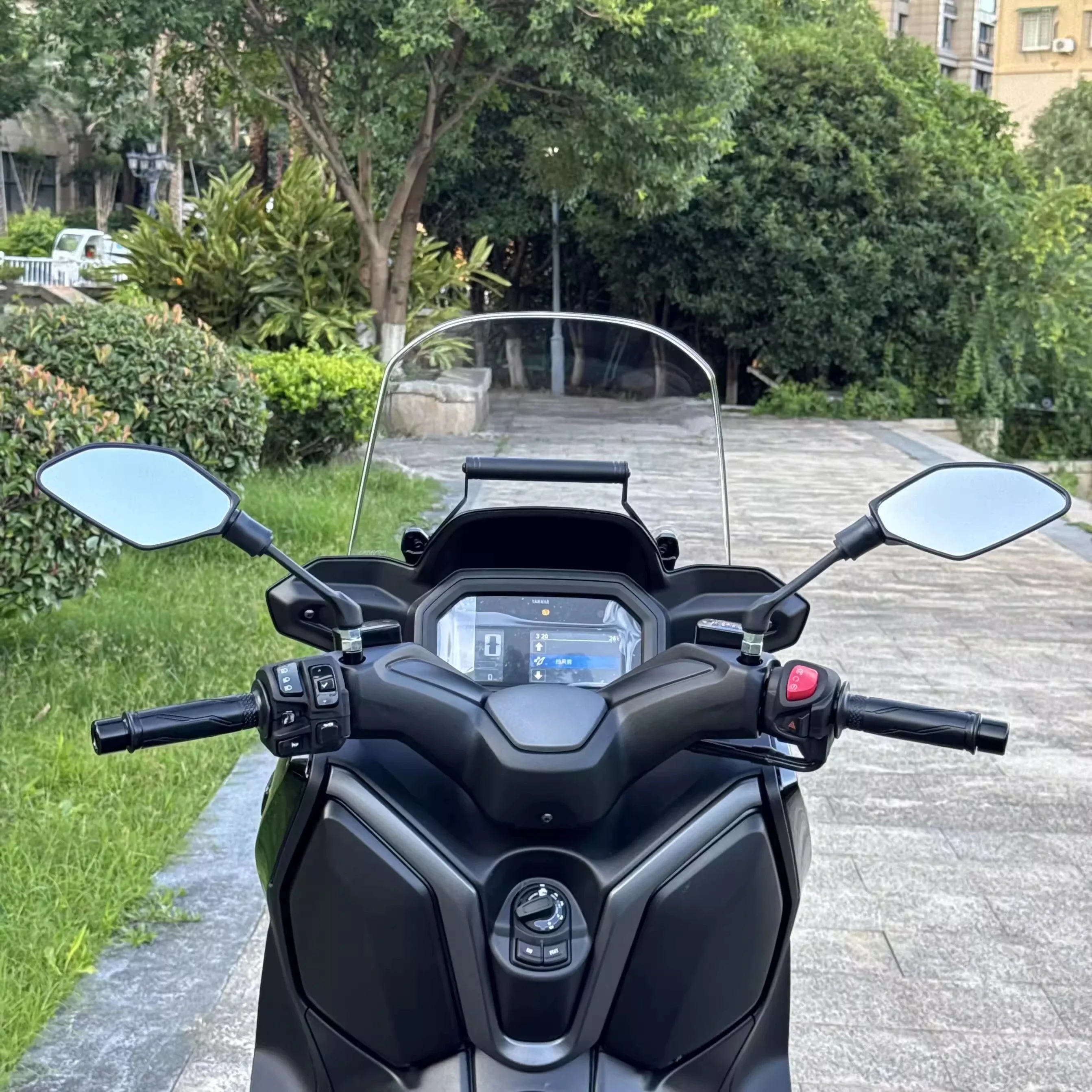 Support de téléphone portable 22MM, support de Navigation pour moto, accessoires pour YAMAHA XMAX 300 X-MAX 300 2025