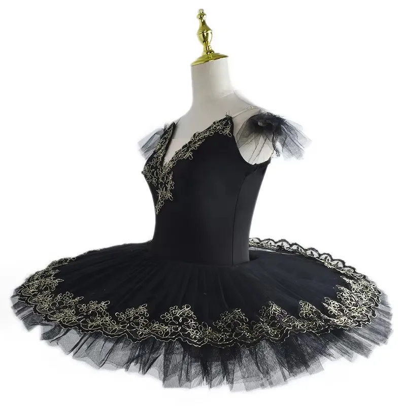 Professional Ballet Tutu Skirt for Girls Women Adults - Ballerina Dance Party Costume Platter Pancake Style Suitable for Kids