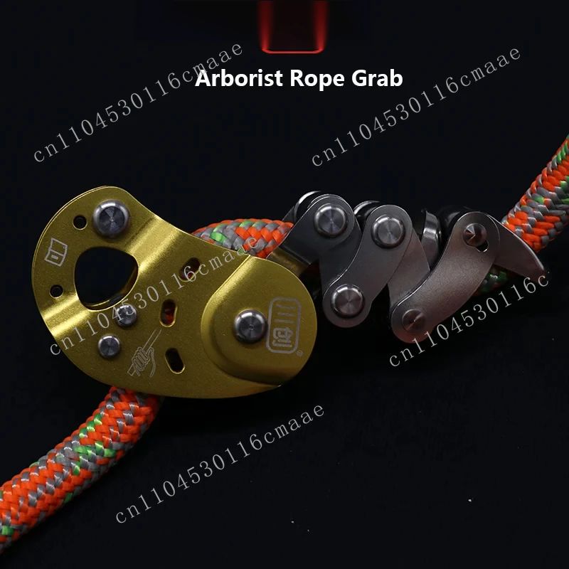 Arborist انتزاع رفع بكرة العمل ارتفاع السلامة تزوير فهم أداة في الهواء الطلق استكشاف حبل متسلق رابيلينج بيلاي الصاعد