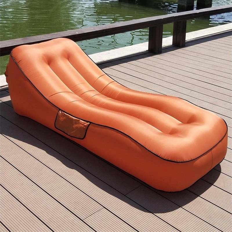 

Portable Adult Outdoor Bean Bag Sofa Waterproof Inflatable Air Mattress Foldable Leisure Beach Sleeping Bed Mat