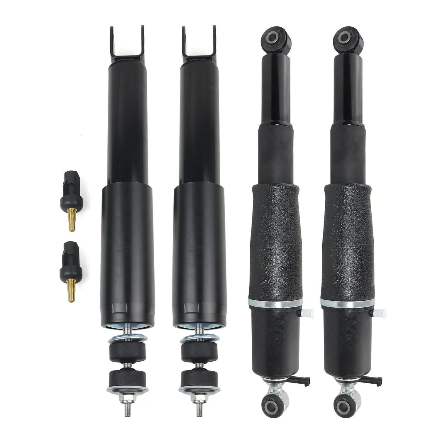 Air Suspension Struts & Shocks Front & Rear Set of 4 For chevy avalanche 1500 Suburban 1500 for tahoe Cadillac escalade GMC