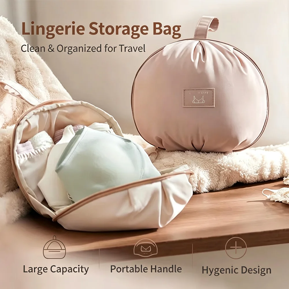 Portable Travel Bra Underwear Organizer Bags Multi-function Storage Bag Toiletry Cosmetic Case Storage Bag for Intimate Clothes
