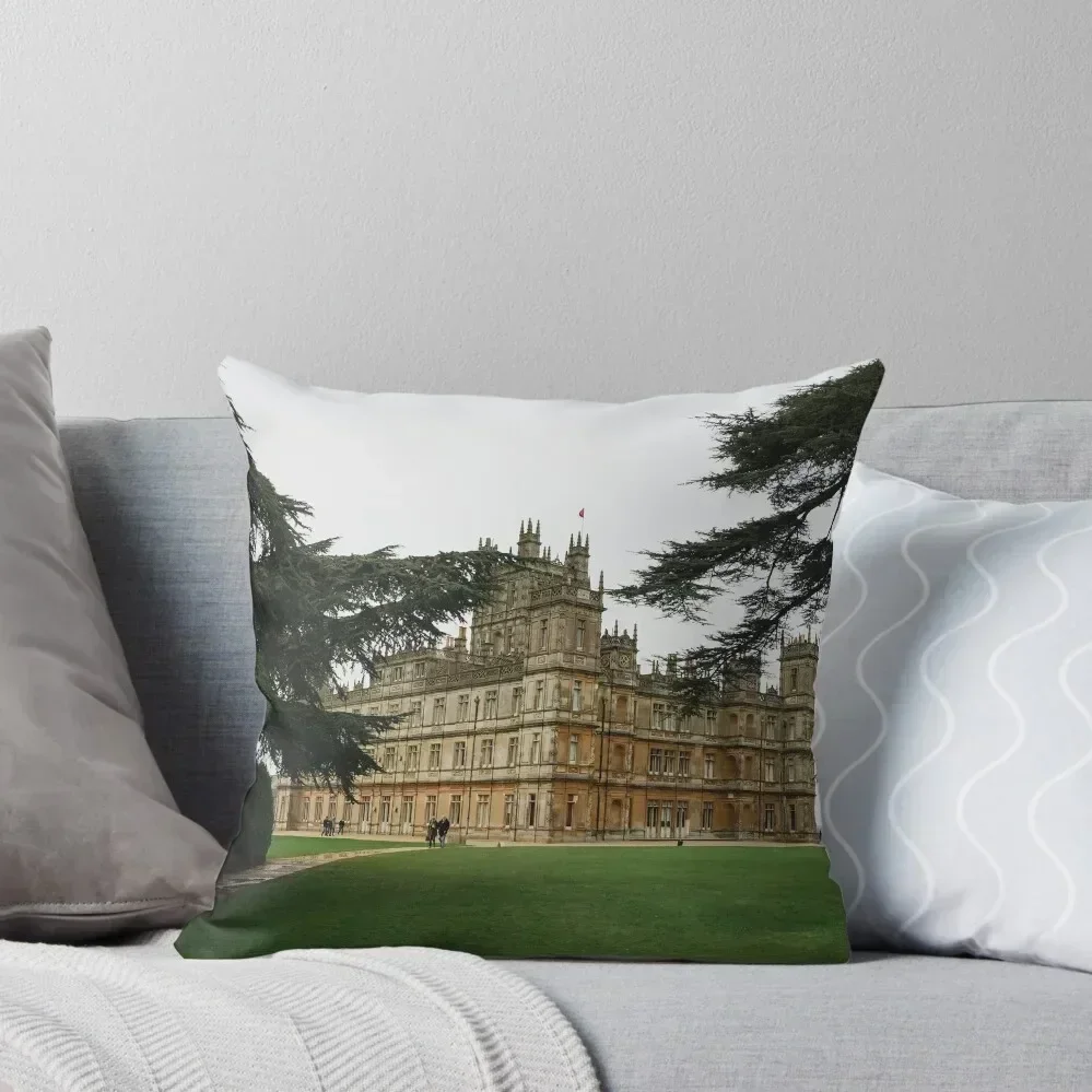 

Highclere Castle / Downton Abbey Throw Pillow Christmas Cushion For Home luxury home accessories Pillow Case pillow