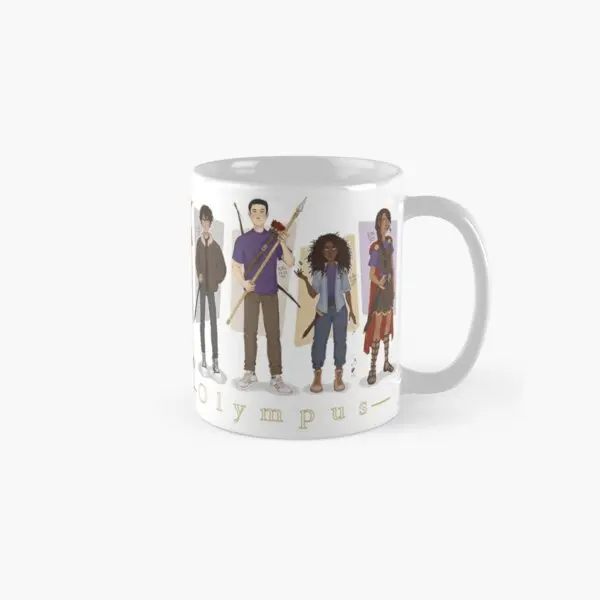 Heroes Of Olympus Classic  Mug Simple Picture Image Printed Drinkware Tea Photo Design Cup Coffee Gifts Handle Round