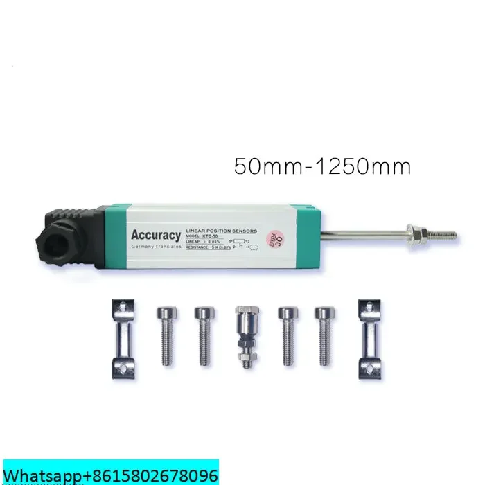 Presisi KTC500 550 600 650 700 750 800 850 Mm Mesin Cetak Injeksi Tie Rod Elektronik Penguasa Linear Perpindahan Penginderaan