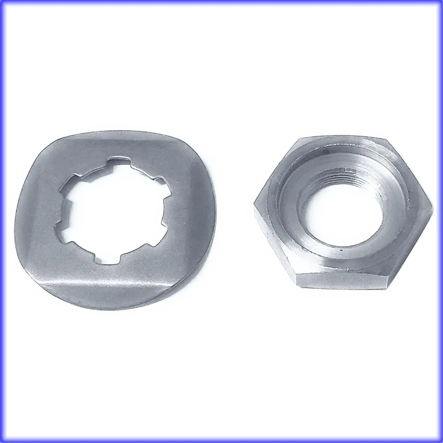 

A82E-For Yamaha Banshee YFZ350 YZF600R FZS 600 Front Sprocket Nut Lock Washer 90179-18020-00/90215-21239-00