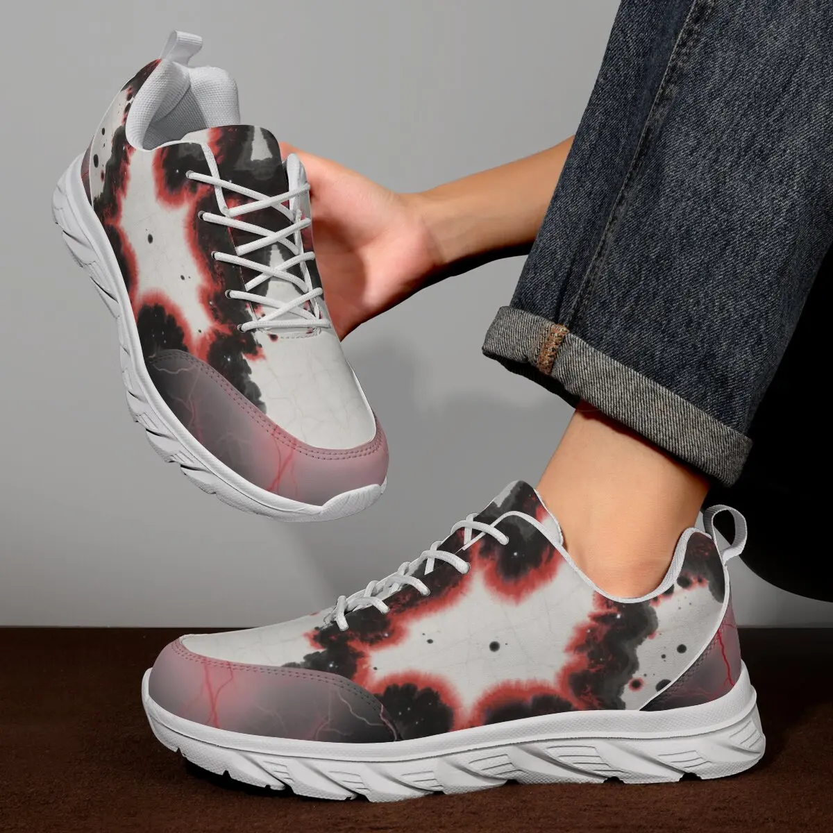 

YRZL Men Sneakers Non Slip Lightweight Comfortable Gym Shoes 2025 Training Walking Shoes Athletic Casual Workout Sport Footwear