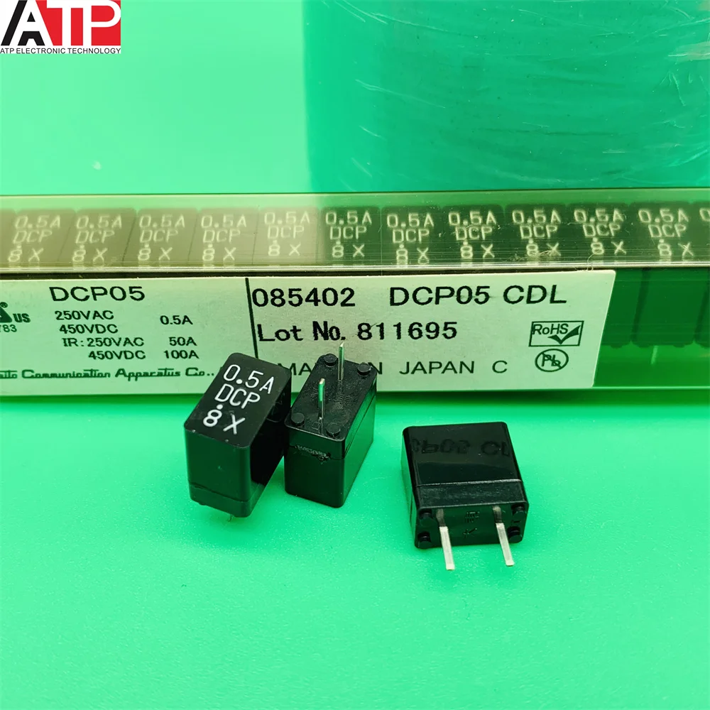 

10pcs/lot Original Imported Spot DCP05 Fuse Fuse 0.5A DC450V Genuine Welcome To Consult and Order.