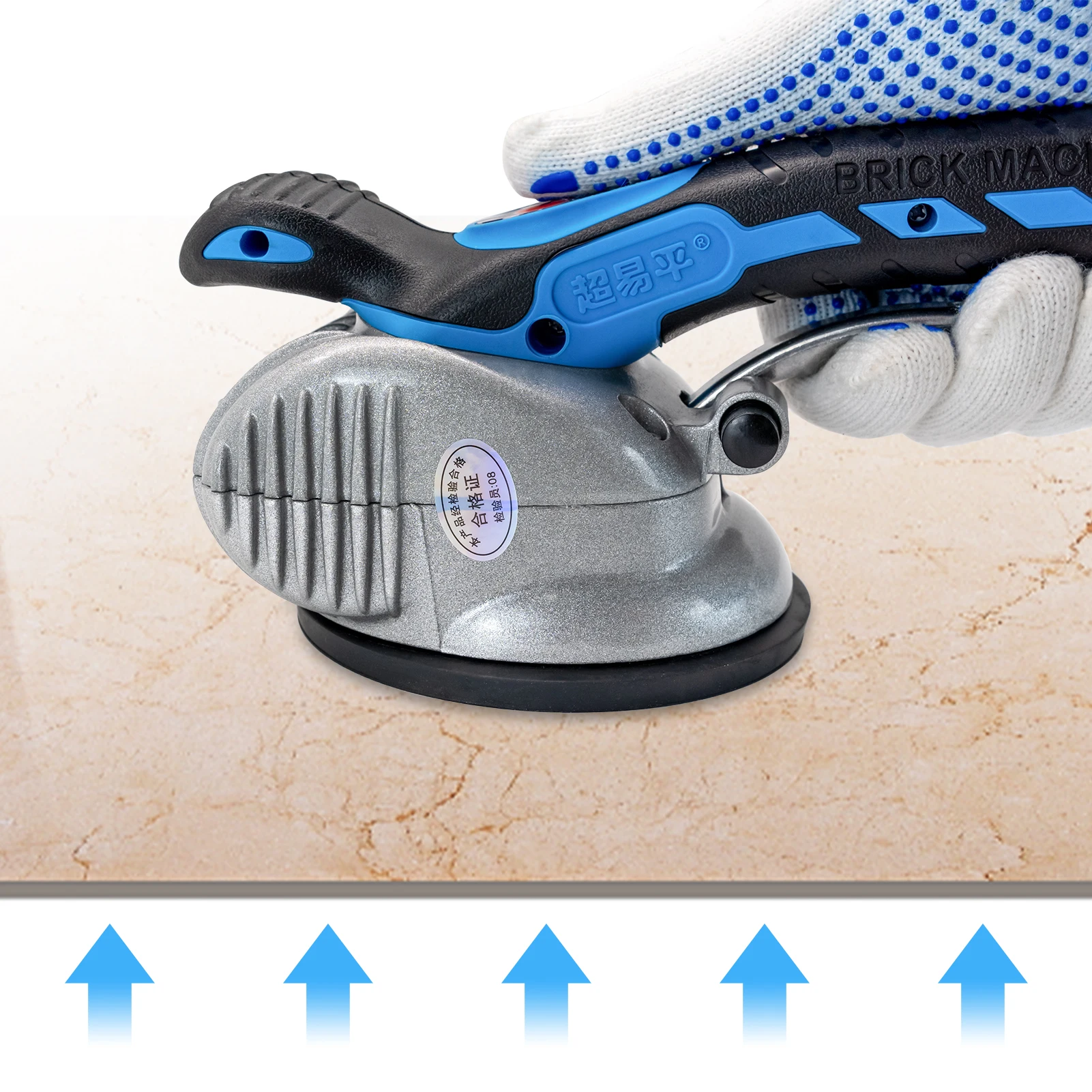 Tiling Tools Handheld Automatic Leveling Machine 12V Ceramic Tiling Laying Vibrator