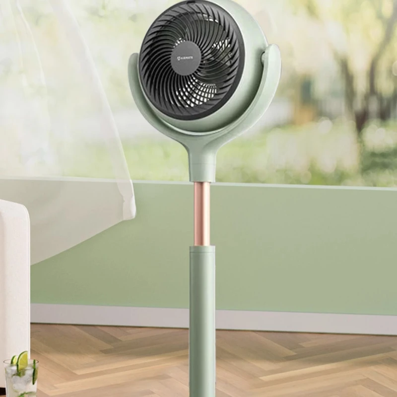 

3D Oscillating Air Circulator with Negative Ion Technology-DC Inverter Baby-Safe Mode Table/Stand Dual Use Indoor Cooling System