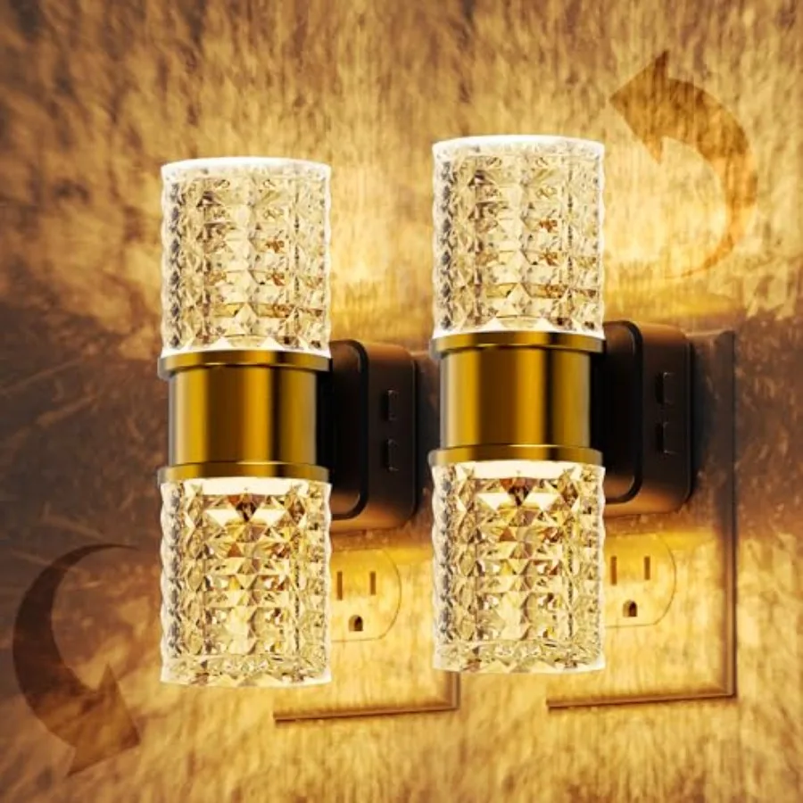 

Night Light, Dimmable Night Lights Plug into Wall, 0-00LM Adjustable Brightness LED Night Light, Automatic Night Lights Plug in