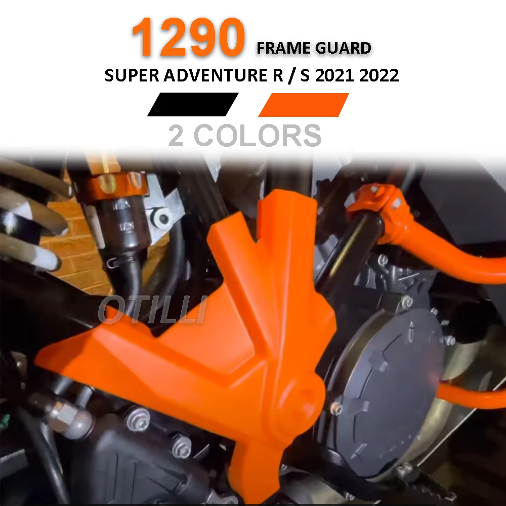

For 1290 Super Adventure R/S 2021 2022 Motorcycle Accessories ABS Frame Protection Cover Guards Bumper Crash Bar Frame Protector